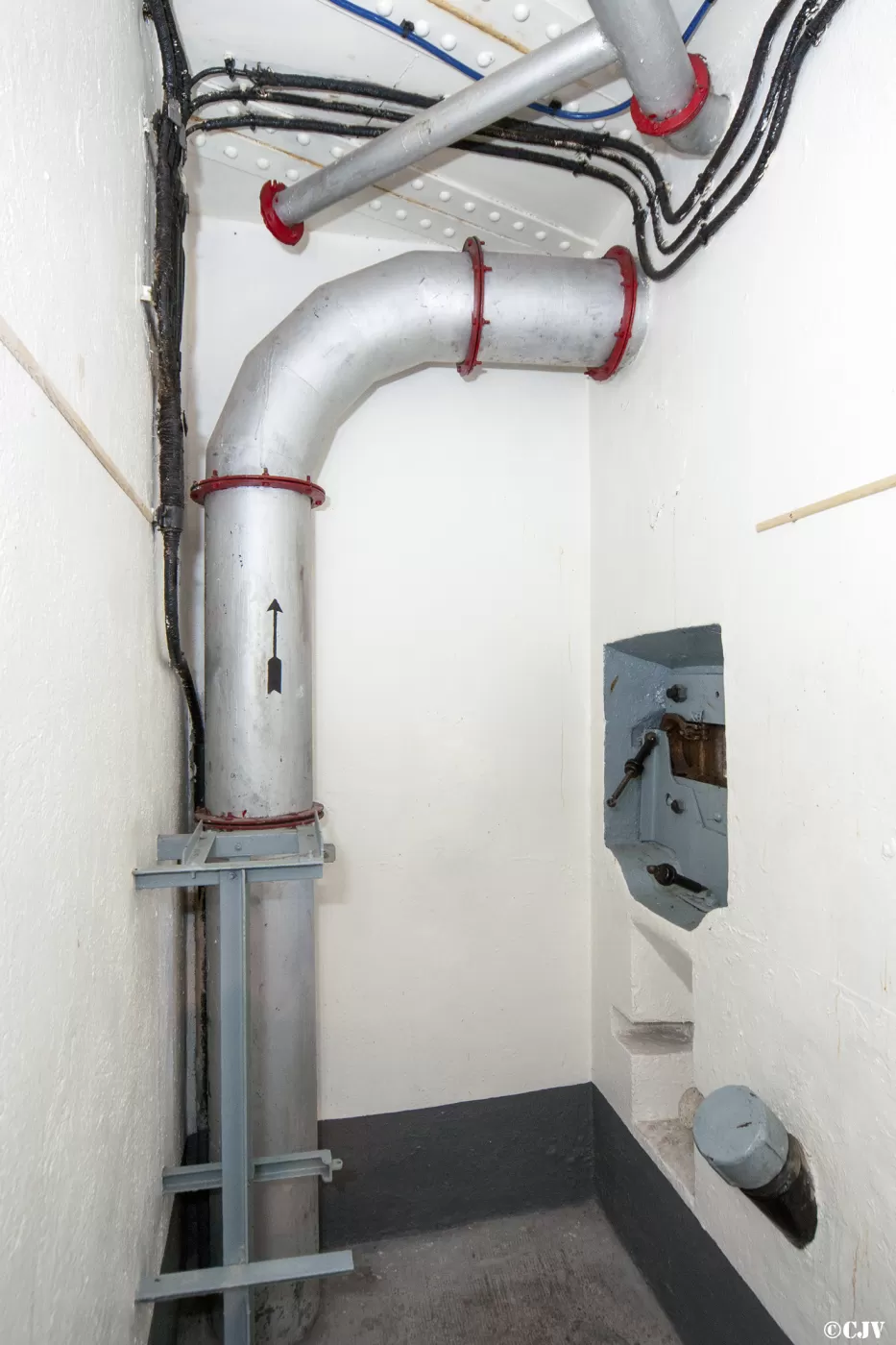 Ligne Maginot - SAINT OURS BAS (SOB) - (Ouvrage d'infanterie) - Créneau de défense de l'entrée - Lia VERMEULEN