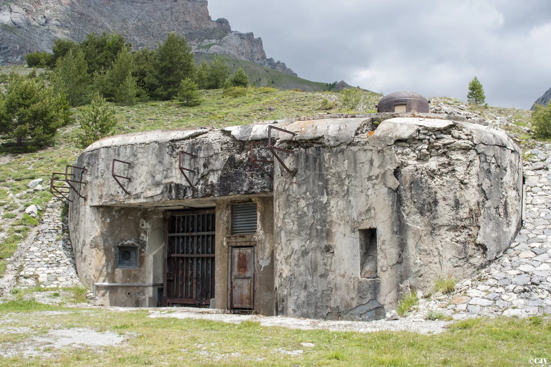 Ligne Maginot - SAINT OURS HAUT (SOH) - (Ouvrage d'artillerie) - Bloc 1       - Lia VERMEULEN