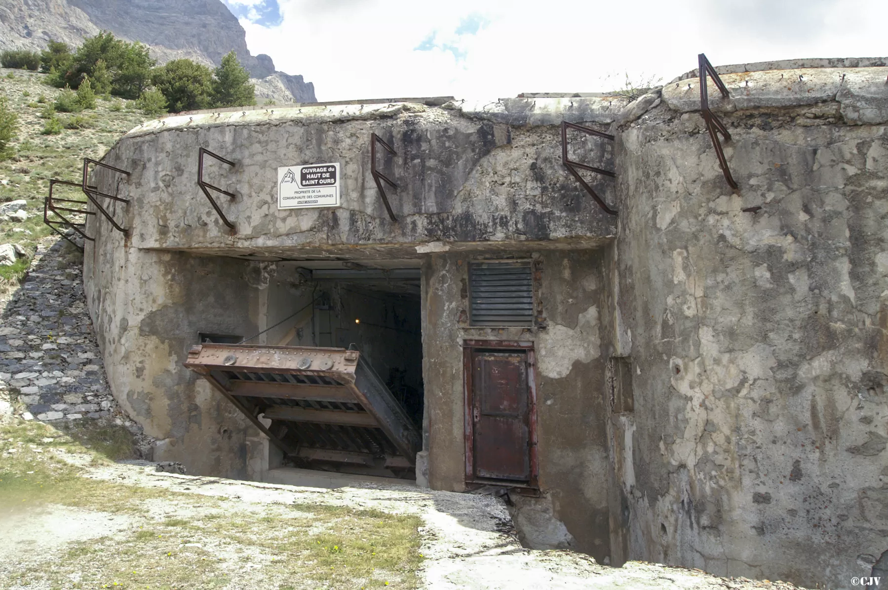 Ligne Maginot - SAINT OURS HAUT (SOH) - (Ouvrage d'artillerie) - Bloc 1 - Lia VERMEULEN