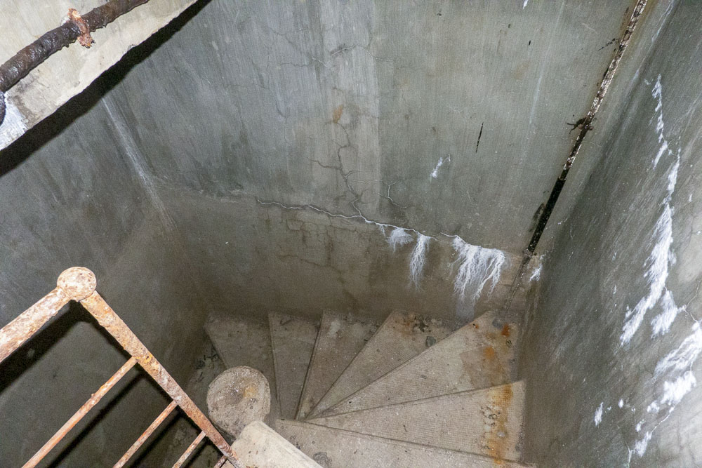 Ligne Maginot - SAINT OURS HAUT (SOH) - (Ouvrage d'artillerie) - Bloc 3
Sommet de la cage d'escalier - Michel Teiten