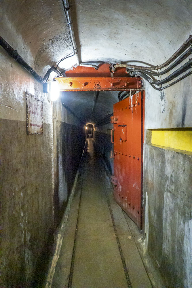 Ligne Maginot - SAINT OURS HAUT (SOH) - (Ouvrage d'artillerie) - Bloc 3
Galerie menant à l'escalier montant au bloc - Michel Teiten
