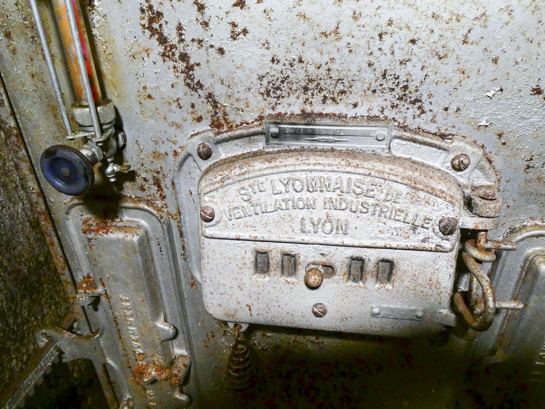 Ligne Maginot - SAINT OURS HAUT (SOH) - (Ouvrage d'artillerie) - La cuisine
Chaudière - Daniel ELLENA - Philippe CUNY