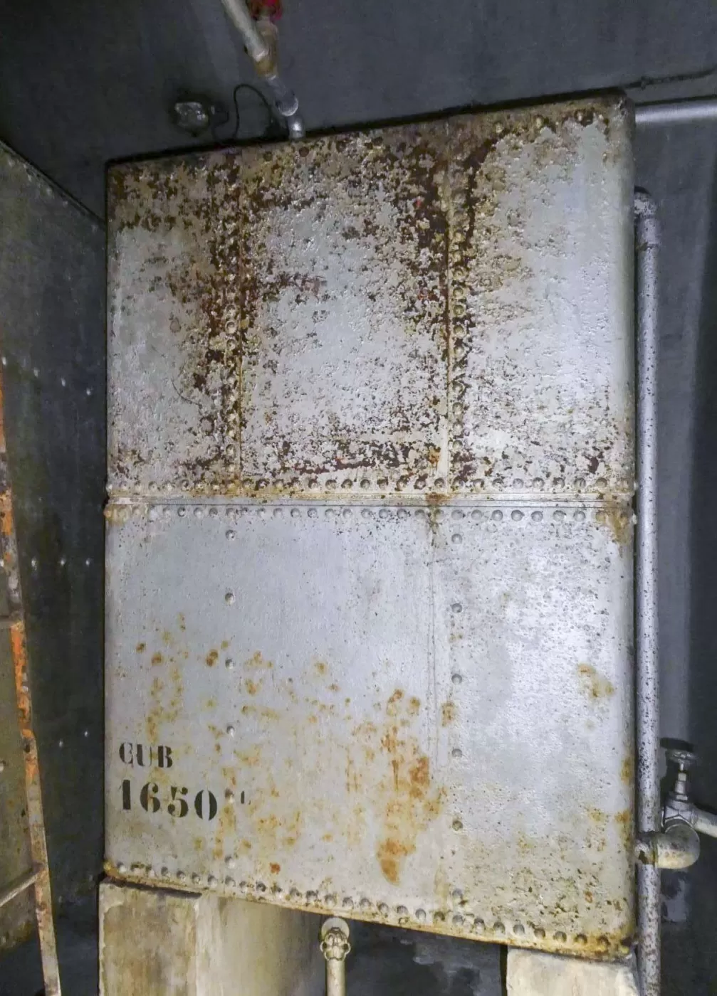 Ligne Maginot - SAINT OURS HAUT (SOH) - (Ouvrage d'artillerie) - Casernement
Citerne d'eau - Daniel ELLENA - Philippe CUNY