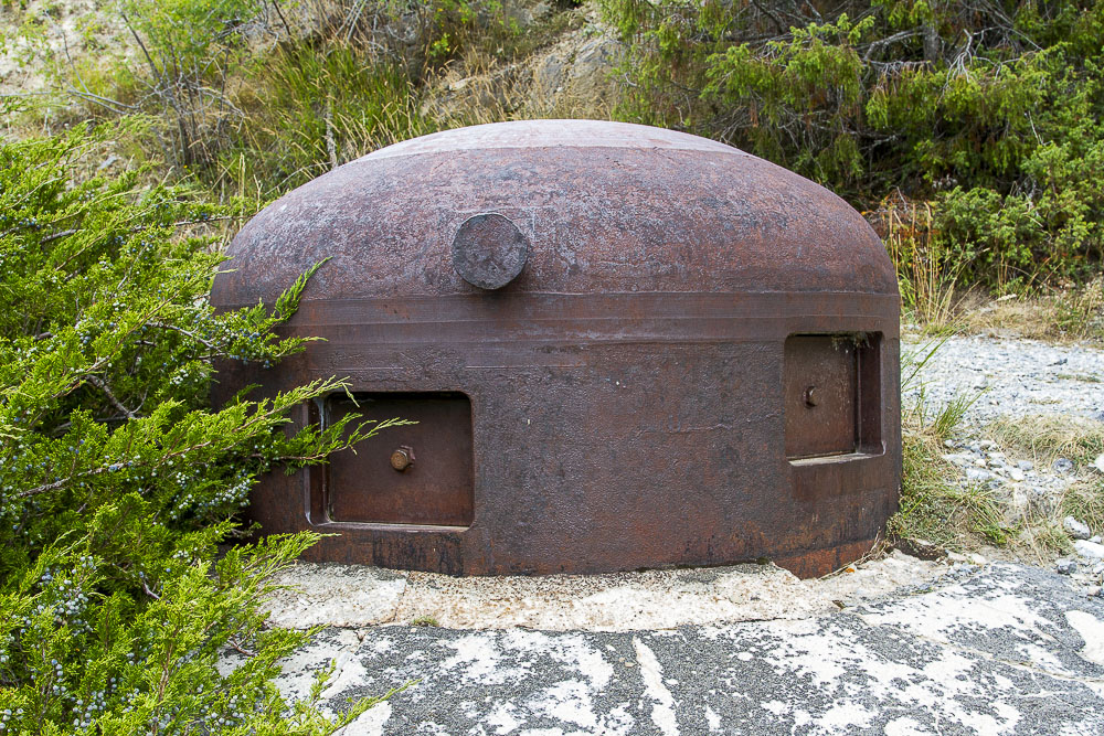 Ligne Maginot - SAINT OURS HAUT (SOH) - (Ouvrage d'artillerie) - Bloc 4
La cloche GFM avec ses créneaux décalés - Michel Teiten