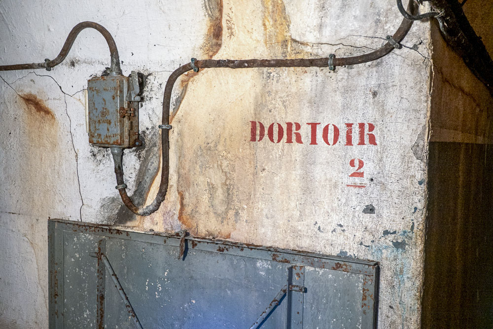 Ligne Maginot - SAINT OURS HAUT (SOH) - (Ouvrage d'artillerie) - Dortoir dans le casernement - Michel Teiten