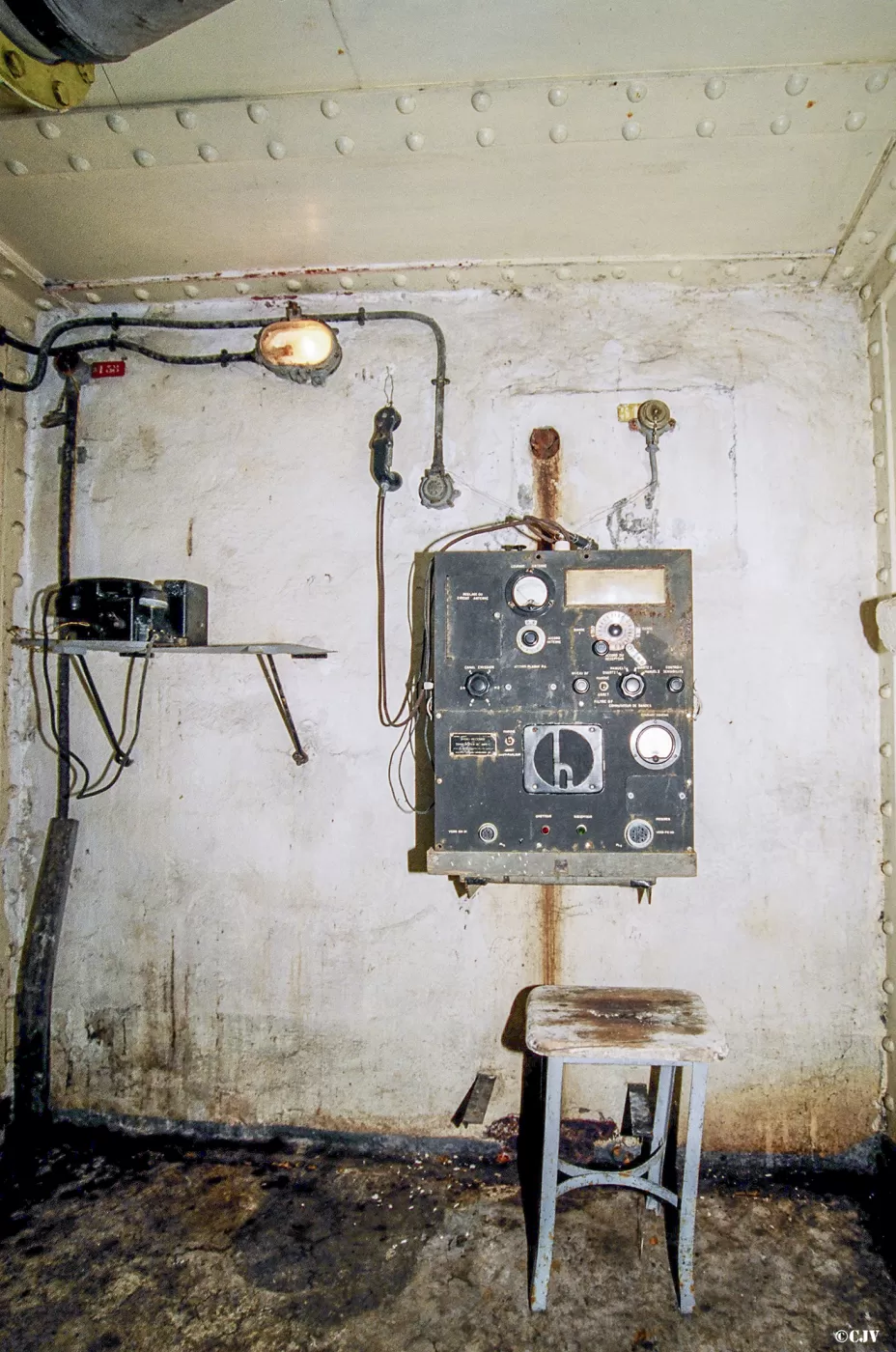 Ligne Maginot - FRESSINEA (FA) - (Ouvrage d'infanterie) - Local radio au dessus de la cuisine - Lia VERMEULEN