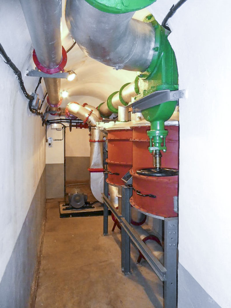 Ligne Maginot - FRESSINEA (FA) - (Ouvrage d'infanterie) - Salle des filtres - ELLENA - CUNY