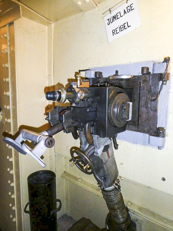 Ligne Maginot - FRESSINEA (FA) - (Ouvrage d'infanterie) - Bloc 3
Le jumelage Reibel - ELLENA - CUNY