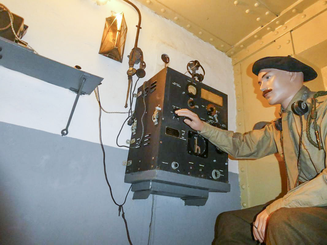 Ligne Maginot - FRESSINEA (FA) - (Ouvrage d'infanterie) - Local radio au dessus de la cuisine - ELLENA - CUNY