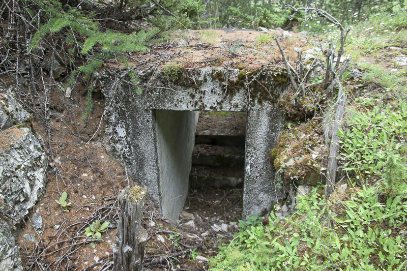 Ligne Maginot - LE CHATEAU - COTE 1655 SUD - (Cuve pour arme d'infanterie) -  - Alain Perouffe
