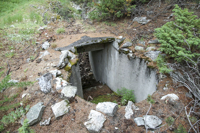 Ligne Maginot - LE CHATEAU - COTE 1655 SUD - (Cuve pour arme d'infanterie) -  - Alain Perouffe