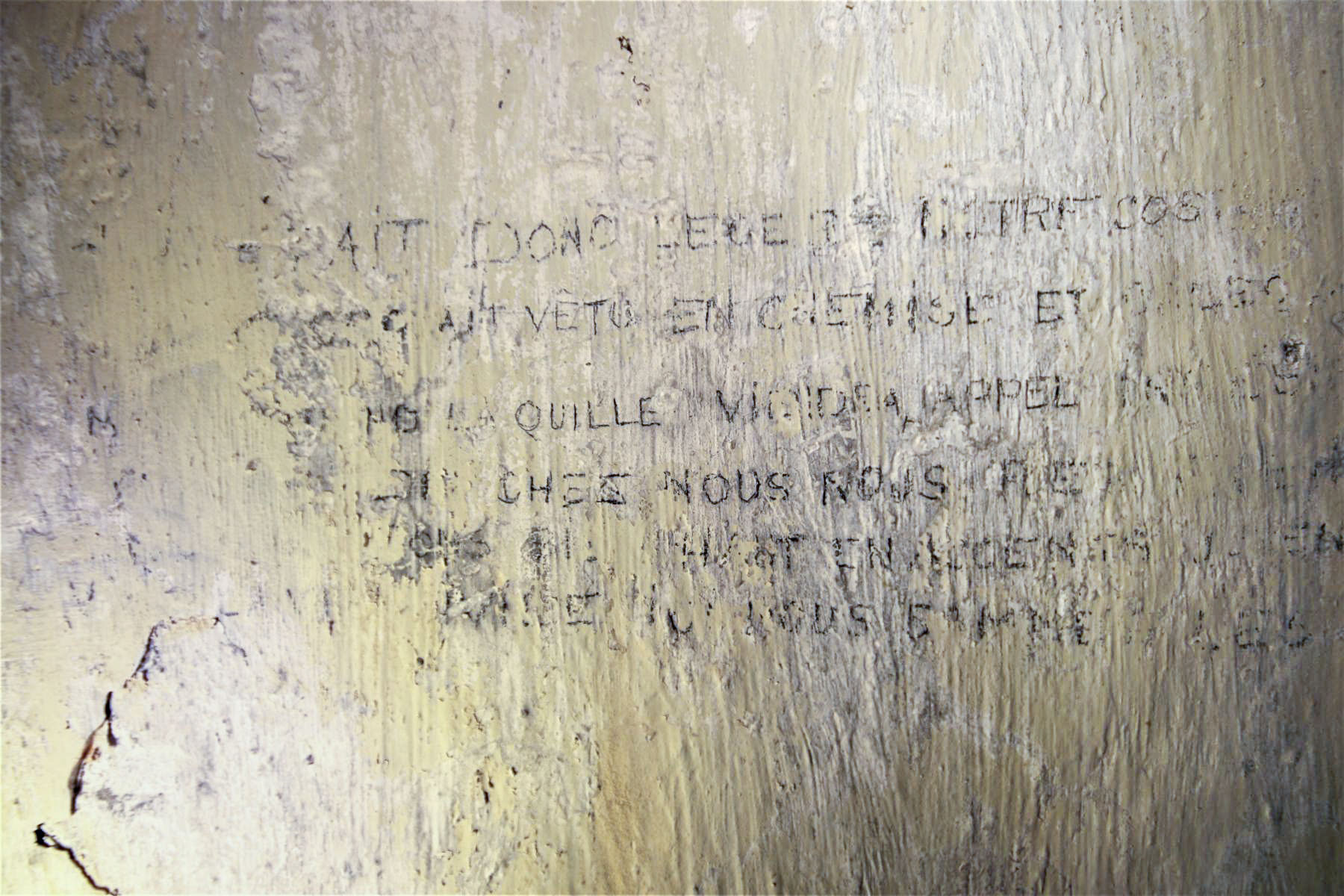 Ligne Maginot - LES AITTES - (Ouvrage d'infanterie) - Graffiti - Michel & Philippe ZIMMER