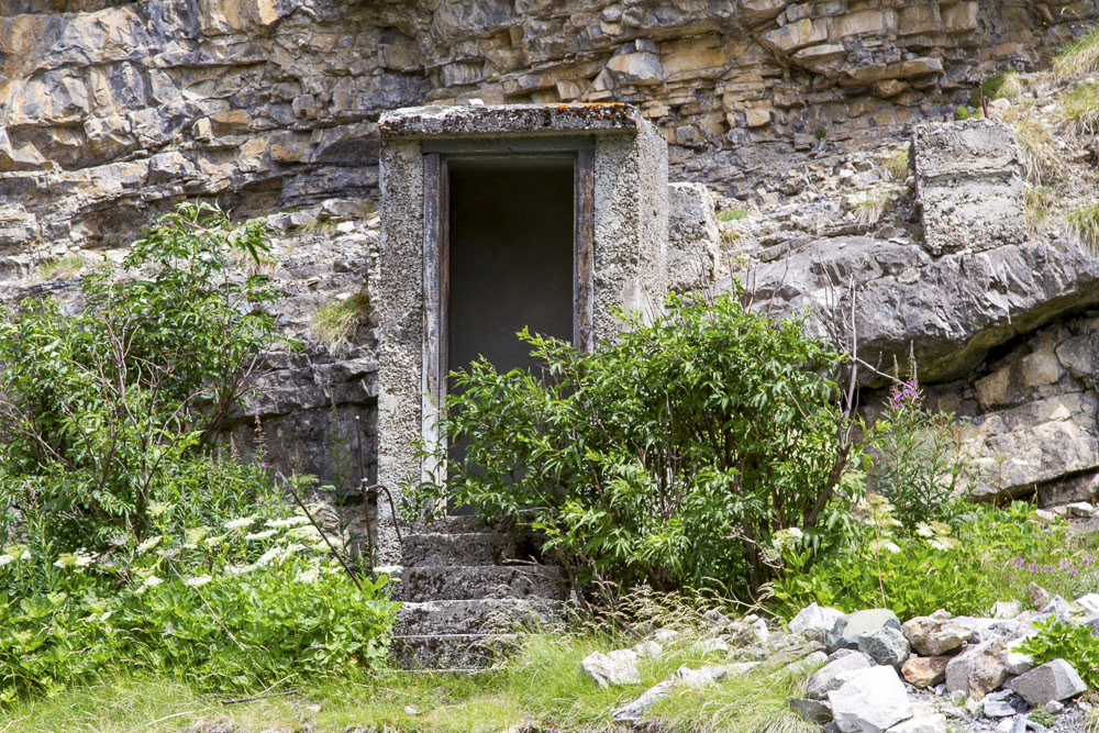 Ligne Maginot - LES AITTES - (Ouvrage d'infanterie) - Bloc 1
Latrines extérieures près de l'entrée - Michel Teiten