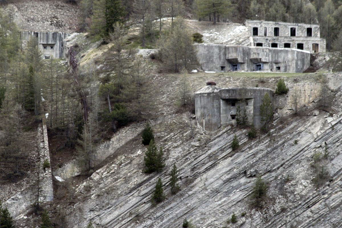 Ligne Maginot - ROCHE LA CROIX (RLC) - (Ouvrage d'artillerie) -  Vue d'ensemble  - Alain Perouffe