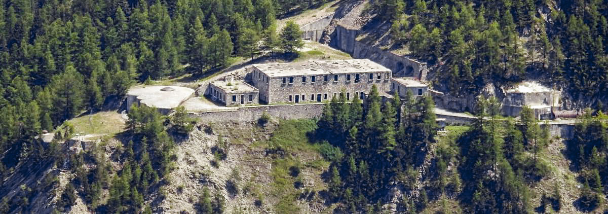 Ligne Maginot - ROCHE LA CROIX (RLC) - (Ouvrage d'artillerie) - L'ensemble de l'ouvrage vu de la Tête de Platasse - Alain Perouffe