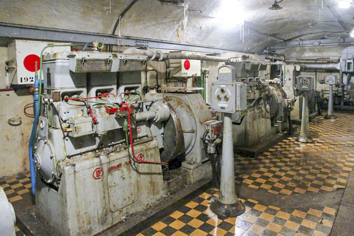 Ligne Maginot - ROCHE LA CROIX (RLC) - (Ouvrage d'artillerie) - Usine électrique - JOLAS, Jean-Michel