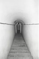 Ligne Maginot - MONT GROS DE ROQUEBRUNE - (Observatoire d'artillerie) - L'accés au casernement