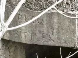 Ligne Maginot - SUILLET OUEST - (Blockhaus pour arme infanterie) - Inscription sur l'entrée