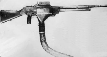 Ligne Maginot - Fusil  mitrailleur 24/29 - Avec le dispositif d