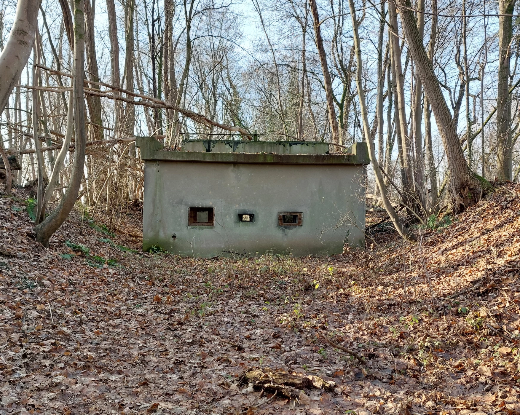 Ligne Maginot - SCHANZ - (Stand de tir) - La casemate d'exercice construite dans la quatrième travée de l'ancien stand de tir - Gregory Fuchs