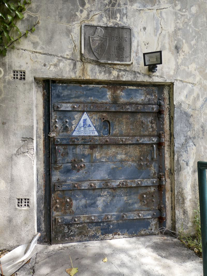 Ligne Maginot - E3 - EZE MOYENNE CORNICHE - (Casemate d'infanterie) -  - ELLENA - CUNY