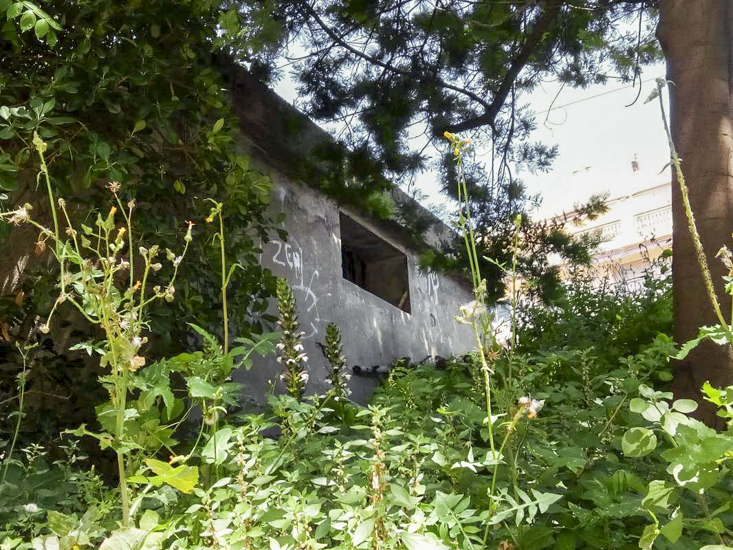 Ligne Maginot - GARE de MENTON (Blockhaus pour arme infanterie) - Le bloc de ventilation de la casemate - HENZEL Elian