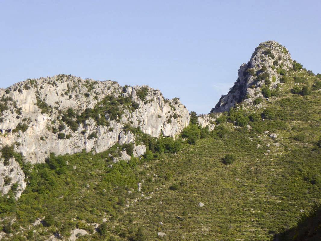 Ligne Maginot - LA PENA (PE) - (Ouvrage d'infanterie) - Le Rocher de la Penna - ELLENA-CUNY