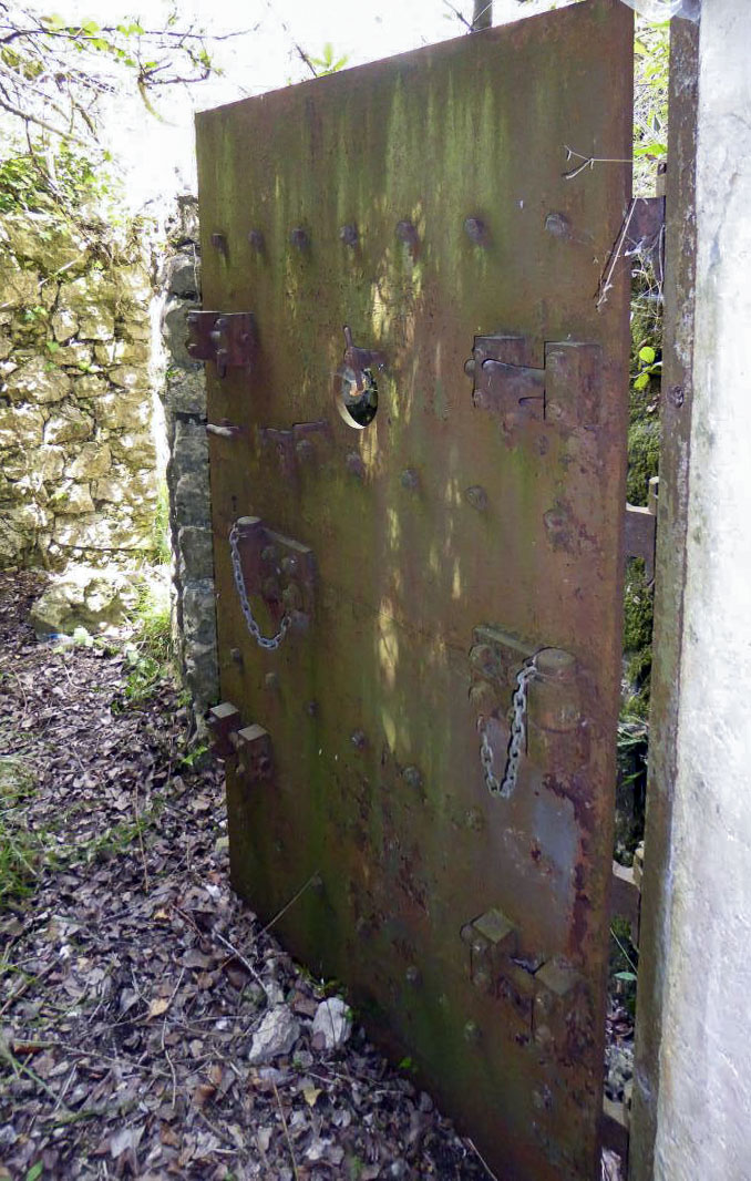 Ligne Maginot - LA PENA (PE) - (Ouvrage d'infanterie) - Bloc 1
Entrée Nord - ELLENA-CUNY
