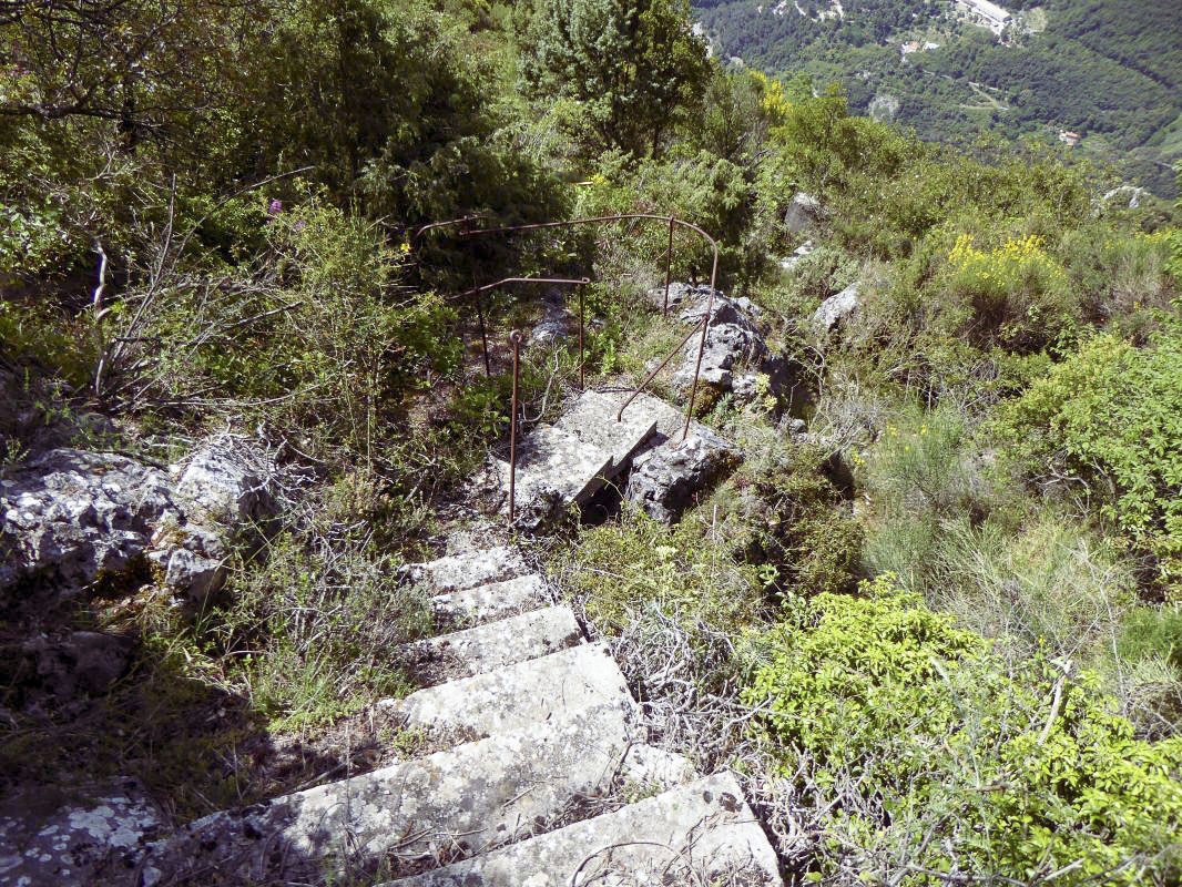 Ligne Maginot - LA PENA (PE) - (Ouvrage d'infanterie) - Vers le blockhaus 1 bis - ELLENA-CUNY