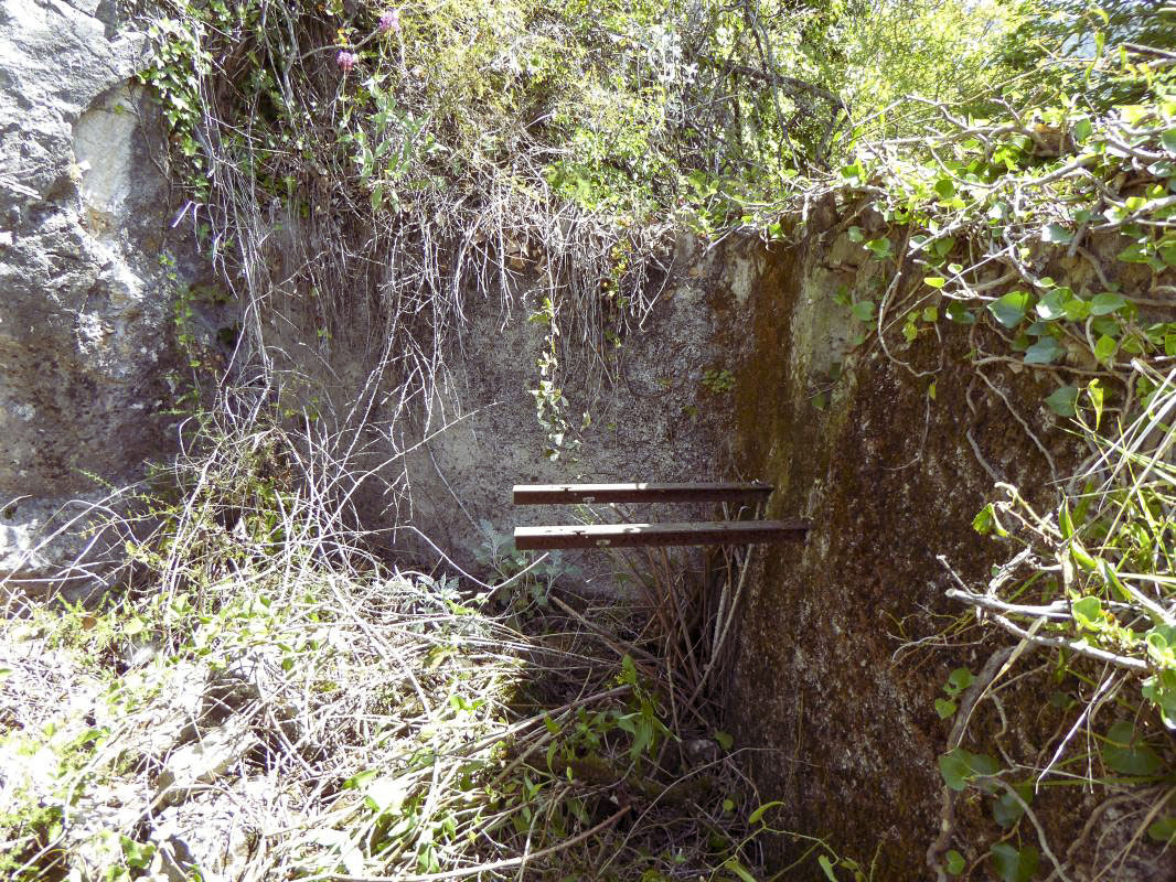 Ligne Maginot - LA PENA (PE) - (Ouvrage d'infanterie) - Le blockhaus 1 bis - ELLENA-CUNY