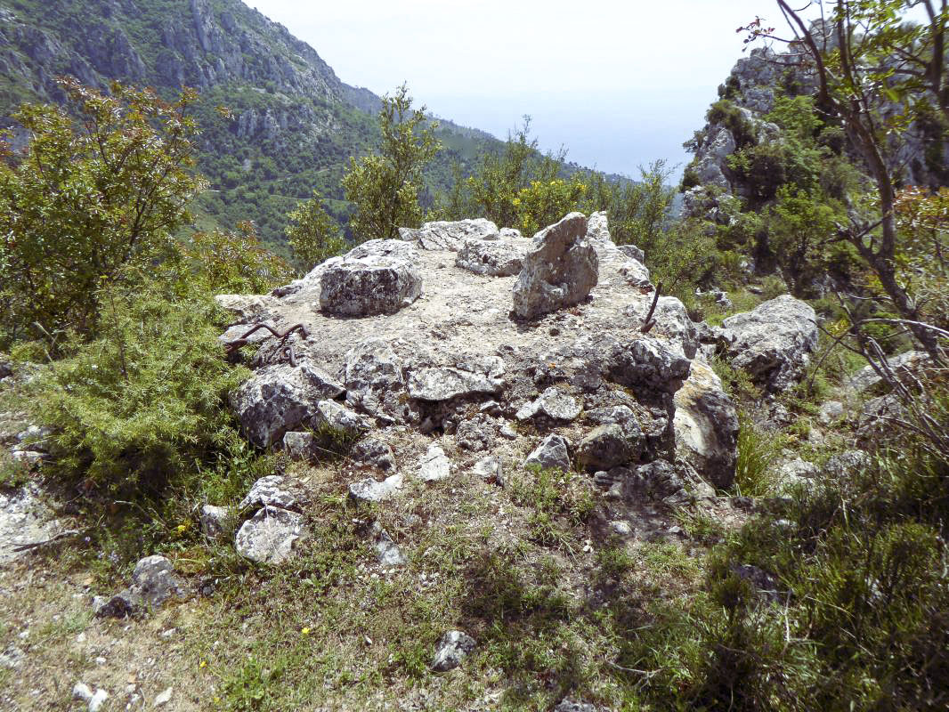 Ligne Maginot - LA PENA (PE) - (Ouvrage d'infanterie) - Le blockhaus 1 - ELLENA-CUNY
