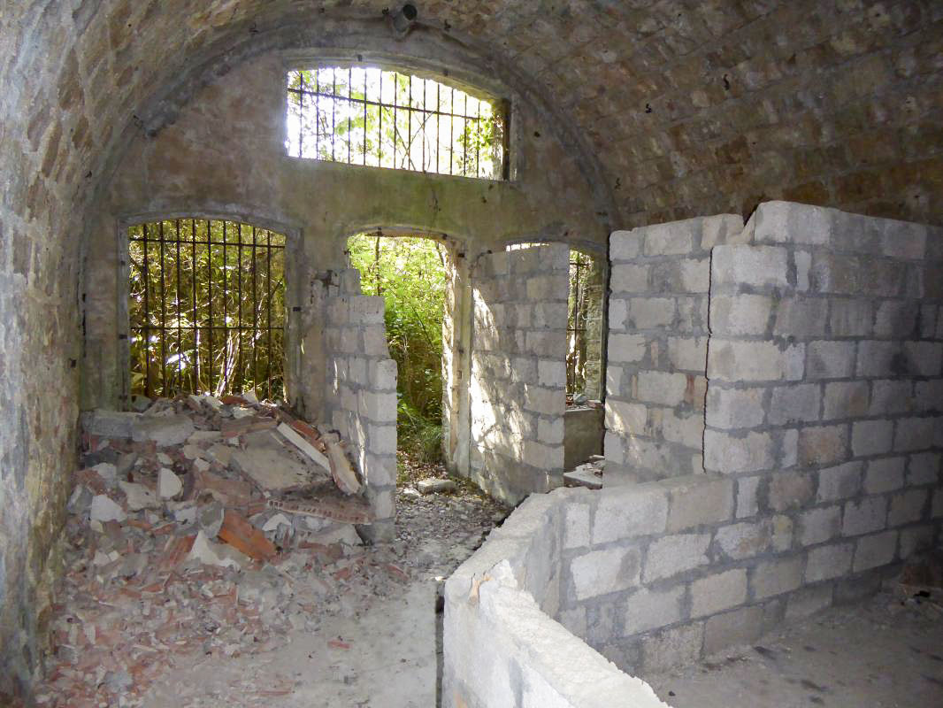 Ligne Maginot - LA TURBIE (SOUS-SECTEUR CORNICHES - 58° DBAF) - (PC de Sous-Secteur) - Le PC en construction - ELLENA-CUNY