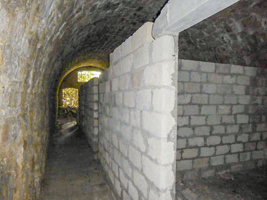 Ligne Maginot - LA TURBIE (SOUS-SECTEUR CORNICHES - 58° DBAF) - (PC de Sous-Secteur) - Le PC en construction - ELLENA-CUNY