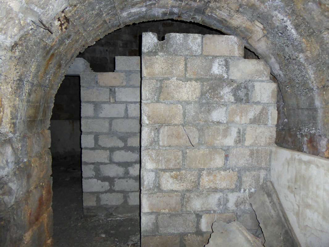 Ligne Maginot - LA TURBIE (SOUS-SECTEUR CORNICHES - 58° DBAF) - (PC de Sous-Secteur) - Le PC en construction - ELLENA-CUNY