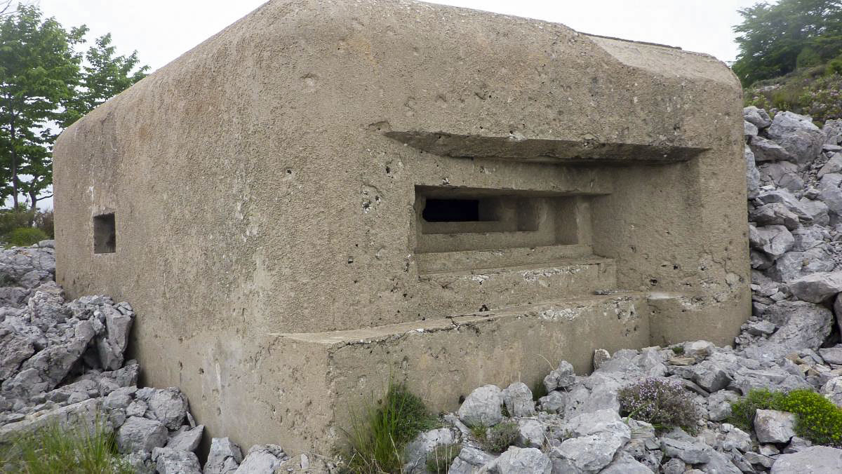 Ligne Maginot - MADONE DE GORBIO CENTRE - (Blockhaus pour arme infanterie) -  - ELLENA-CUNY