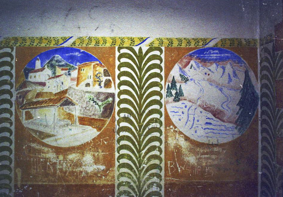 Ligne Maginot - MONT CHAUVE D'ASPREMONT - (Central téléphonique isolé) - Fresques intérieures - Alain LOVINY