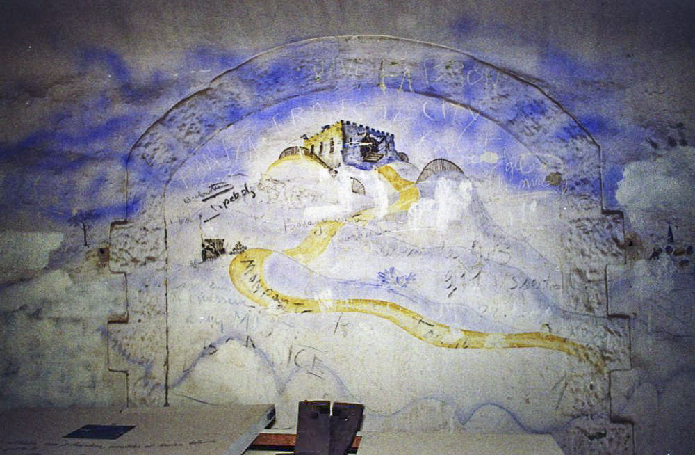 Ligne Maginot - MONT CHAUVE D'ASPREMONT - (Central téléphonique isolé) - Fresques intérieures - Alain LOVINY