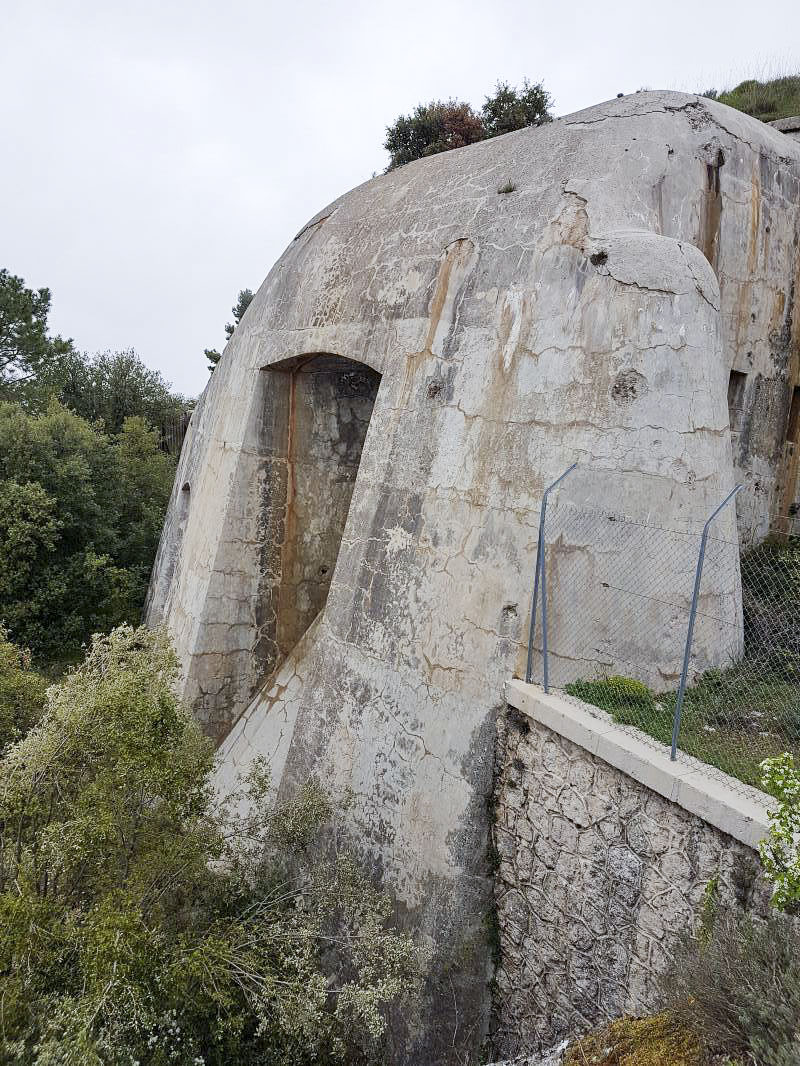 Ligne Maginot - MONT CHAUVE D'ASPREMONT - (Central téléphonique isolé) - Caponnière renforcée ouest - ELLENA - CUNY