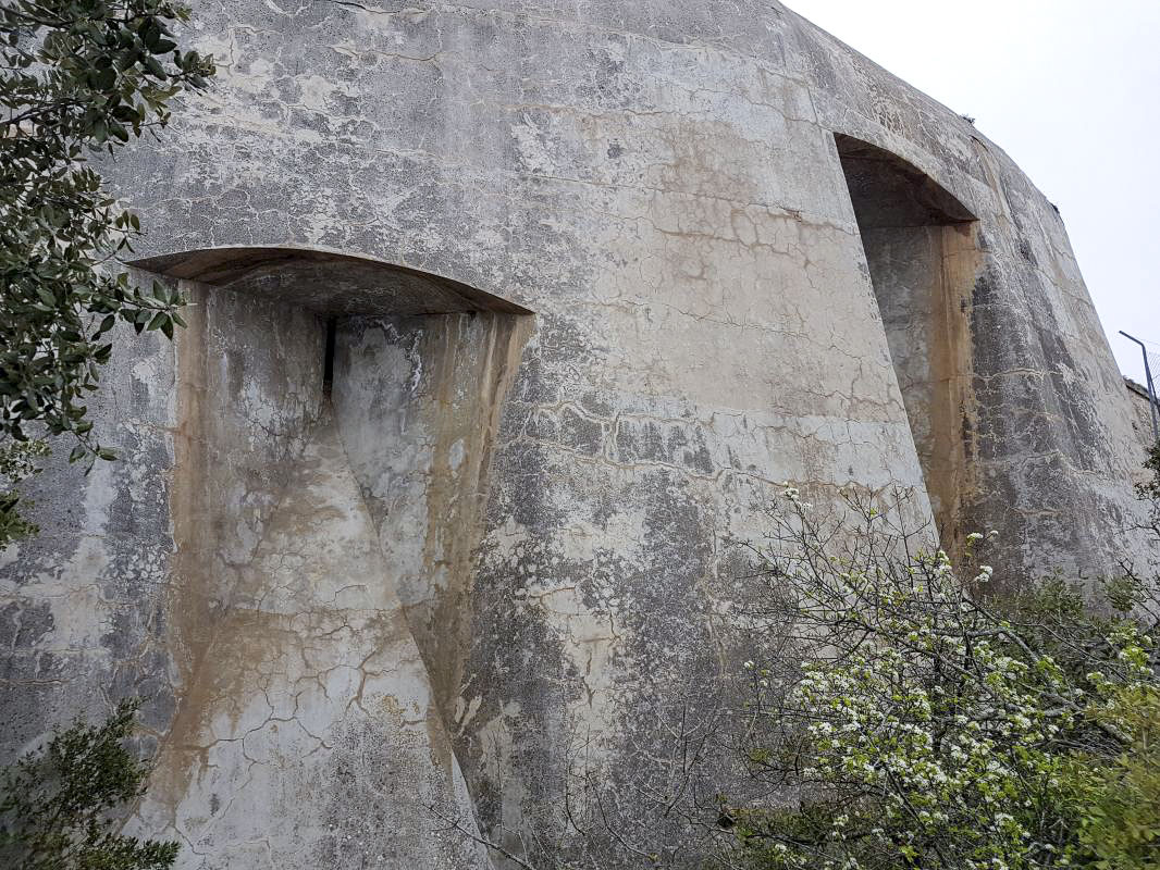 Ligne Maginot - MONT CHAUVE D'ASPREMONT - (Central téléphonique isolé) - Caponnière renforcée ouest - ELLENA - CUNY