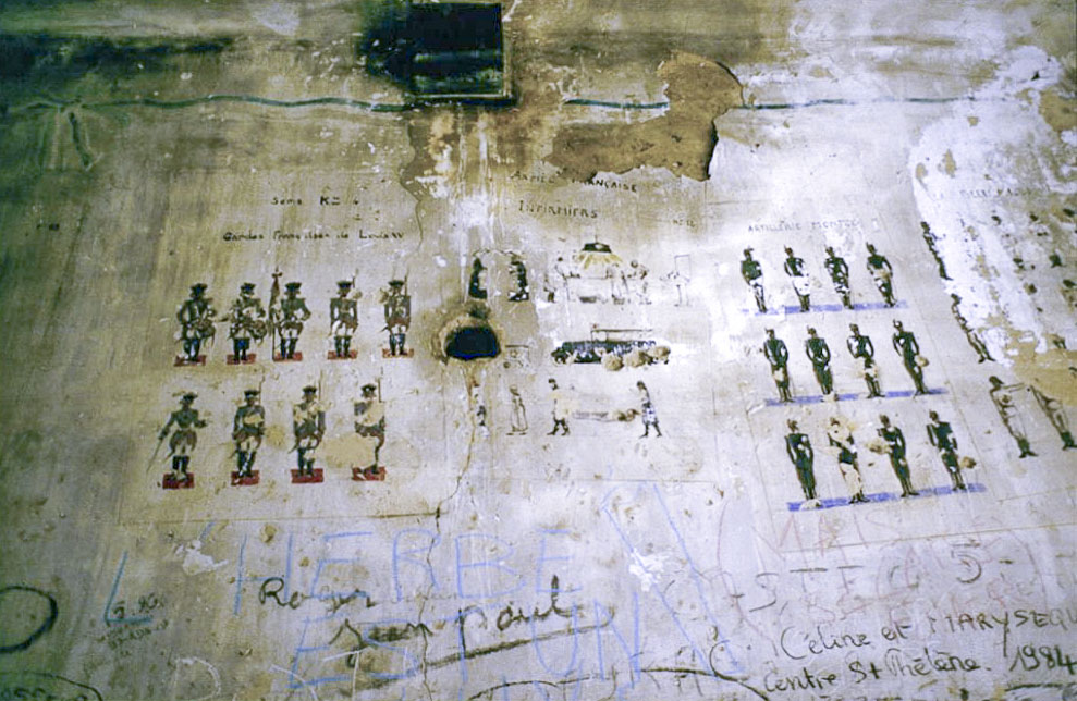 Ligne Maginot - MONT CHAUVE D'ASPREMONT - (Central téléphonique isolé) - Fresques / dessins - Alain LOVINY