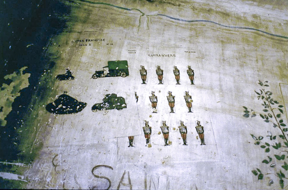 Ligne Maginot - MONT CHAUVE D'ASPREMONT - (Central téléphonique isolé) - Fresques / dessins - Alain LOVINY