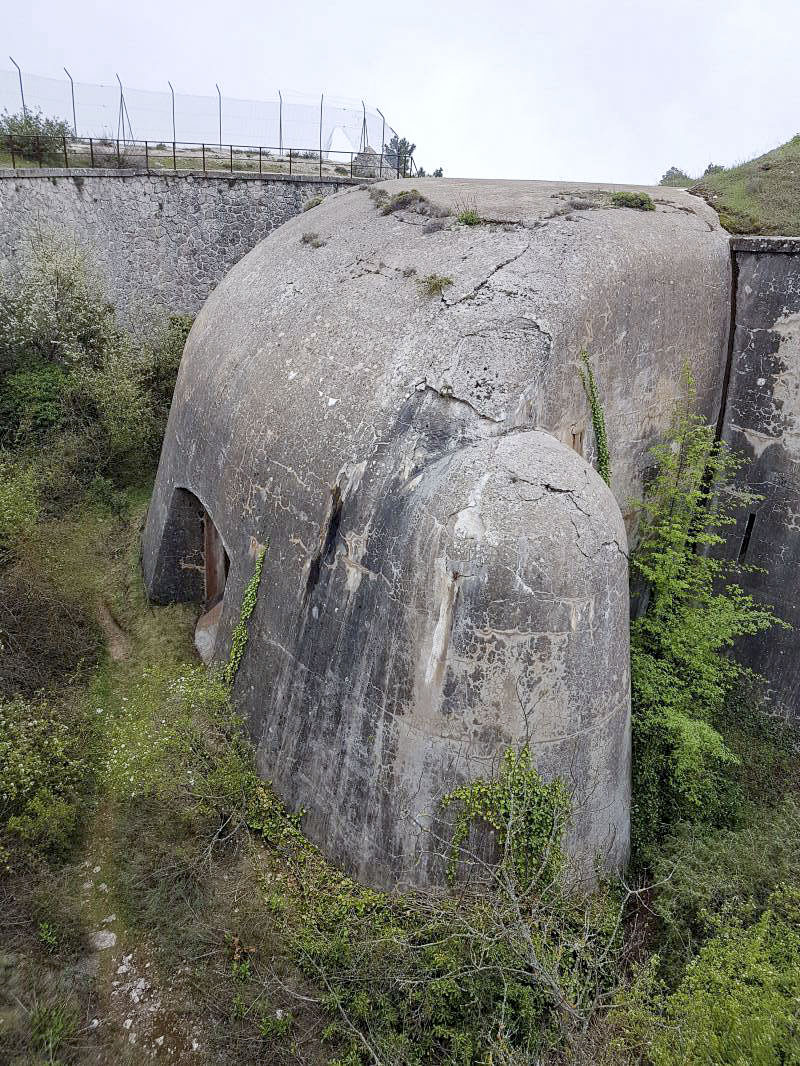 Ligne Maginot - MONT CHAUVE D'ASPREMONT - (Central téléphonique isolé) - Caponnière renforcée est - ELLENA - CUNY