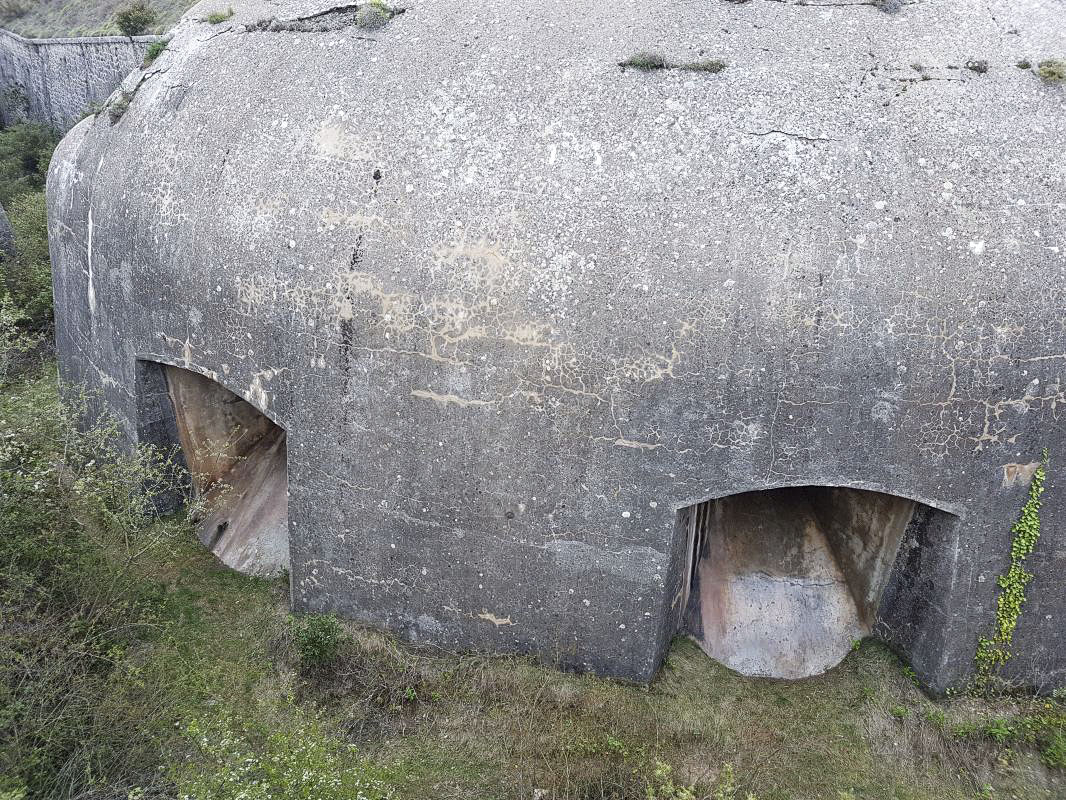 Ligne Maginot - MONT CHAUVE D'ASPREMONT - (Central téléphonique isolé) - Caponnière renforcée nord - ELLENA - CUNY