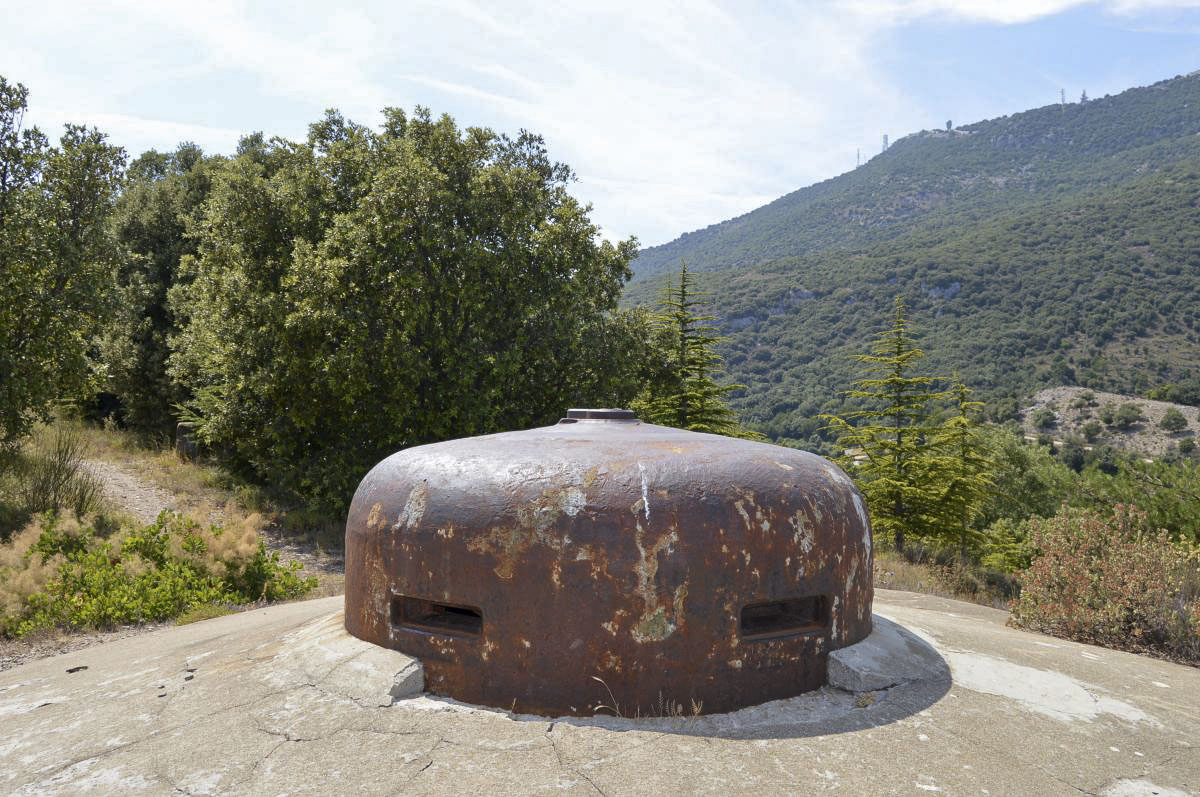 Ligne Maginot - MONT GROS DE ROQUEBRUNE - (Observatoire d'artillerie) -  - Michal Prasil