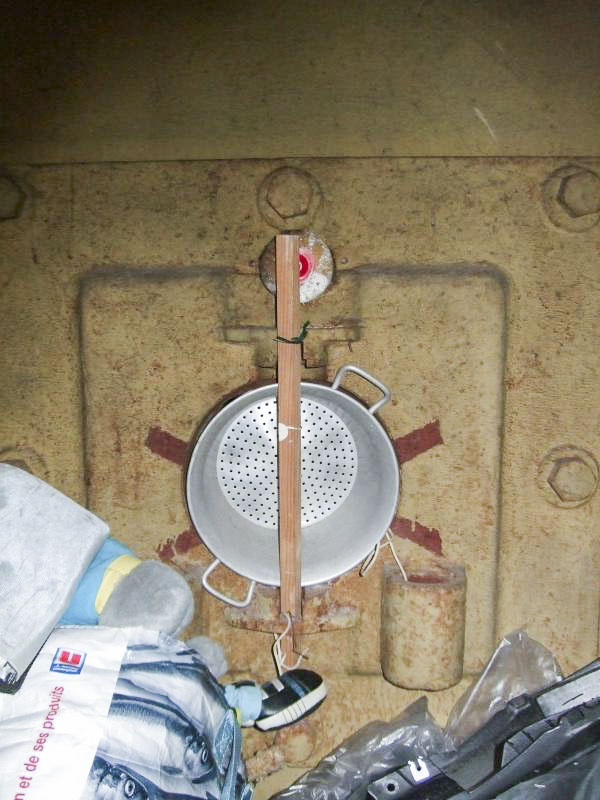 Ligne Maginot - O4 - VESQUI NORD - (Casemate d'infanterie - Simple) - Intérieur de la chambre de tir - Laurent ICARDO