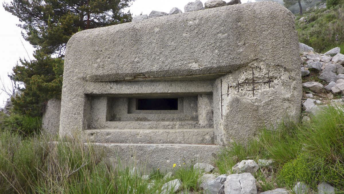 Ligne Maginot - O46 - MADONE DE GORBIO NORD - (Blockhaus pour arme infanterie) -  - ELLENA-CUNY