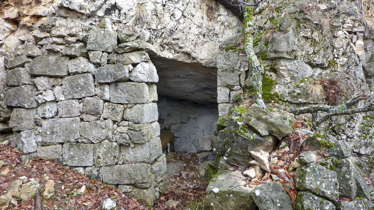 Ligne Maginot - PIC de GARUCHE 3 (Cuve pour arme d'infanterie) - Abri - ELLENA-CUNY