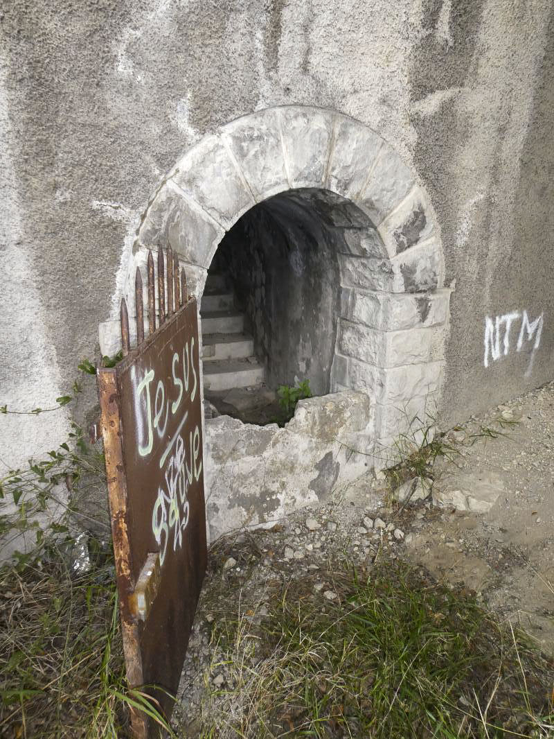 Ligne Maginot - SANTA AUGUSTA VF SUD - (DMP - Dispositif de Mine Permanent) - Accès au dispositif - ELLENA - CUNY