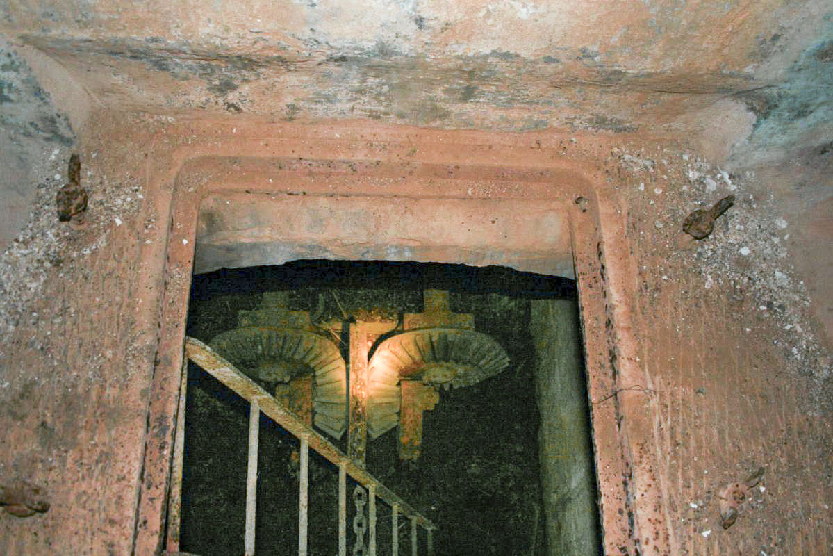 Ligne Maginot - TETE DE CHIEN - FORT MASSENA (6° BIE - 157° RAP) - (Position d'artillerie préparée) - Mécanisme d'éclipse du verrou - Laurent ICARDO