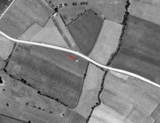 Ligne Maginot - B90 - STEENDAM - (Blockhaus pour canon) -  - IGN - Géoportail 1949